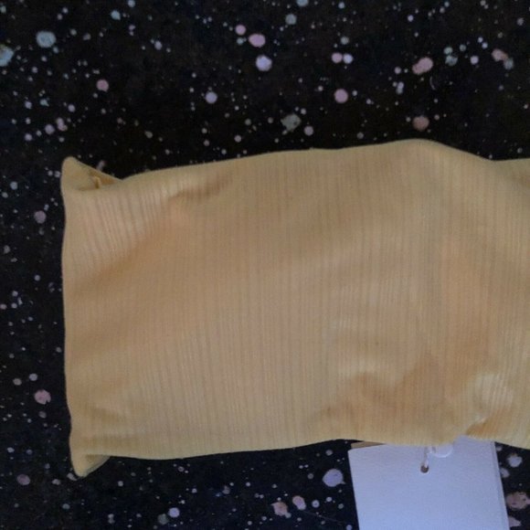 Baobab Galo Top Popcorn Yellow Bikini Swim Resort Revolve  S NWT $85 - Picture 8 of 8